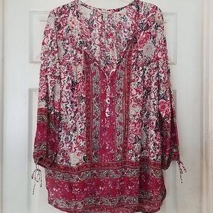 Lucky Brand top. Multi colored